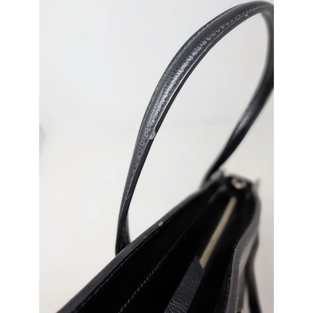 KATE SPADE Patterson Drive Geraldine Satchel Tote Purse Black WKRU5651 - READ